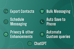 WAWCD: WhatsApp™ CRM with Contact Saver, Broadcasting & more
