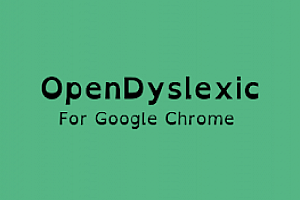 OpenDyslexic for Chrome