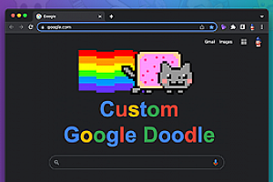 Google™ 特別塗鴉 – Google Chrome™ 自定義徽標