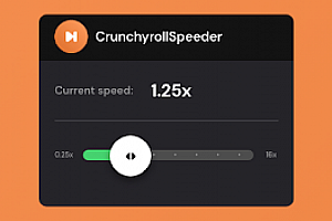 Crunchyroll 加速器:调整播放速度