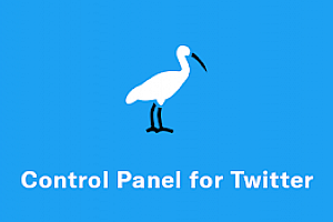 Control Panel for Twitter