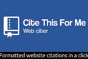 Cite This For Me: Web Citer