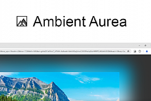 谷歌 Chrome 的 Ambient Aurea