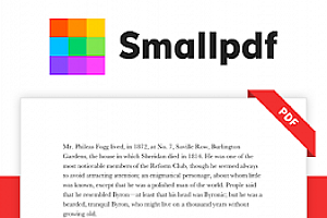 Smallpdf – 编辑、转换、压缩 PDF 文件并 AI 生成 PDF 摘要