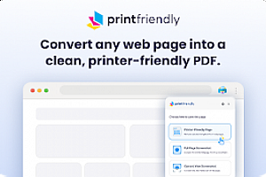 PrintFriendly – 打印、PDF 和网页截图