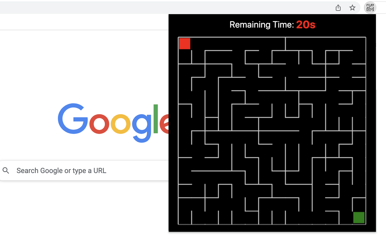 Maze 插件截图