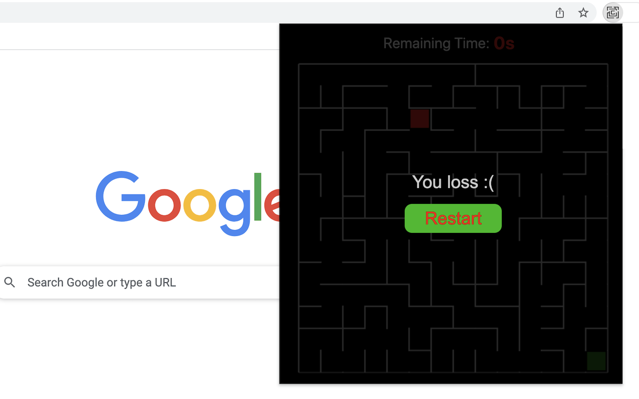 Maze 插件截图