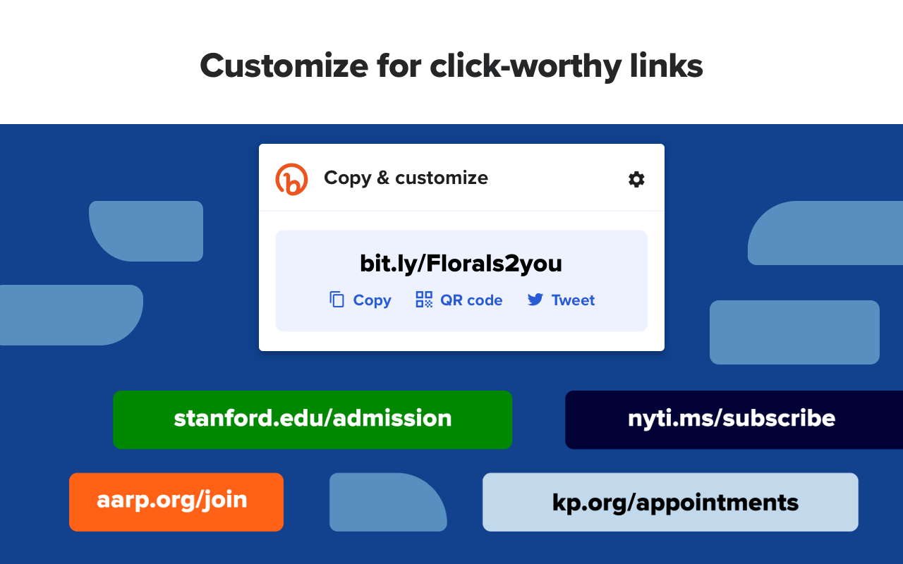 Bitly | Short links and QR Codes 插件截图