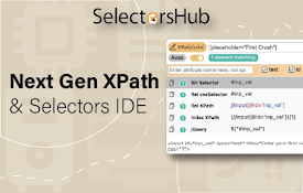 SelectorsHub – XPath Helper