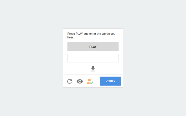 Buster: Captcha Solver for Humans 插件截图