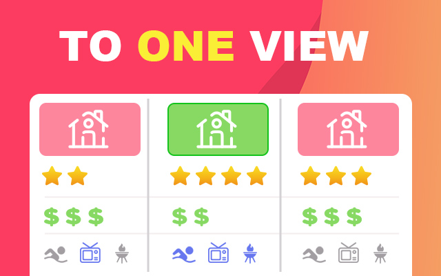 Compare Airbnb side-to-side 插件截图