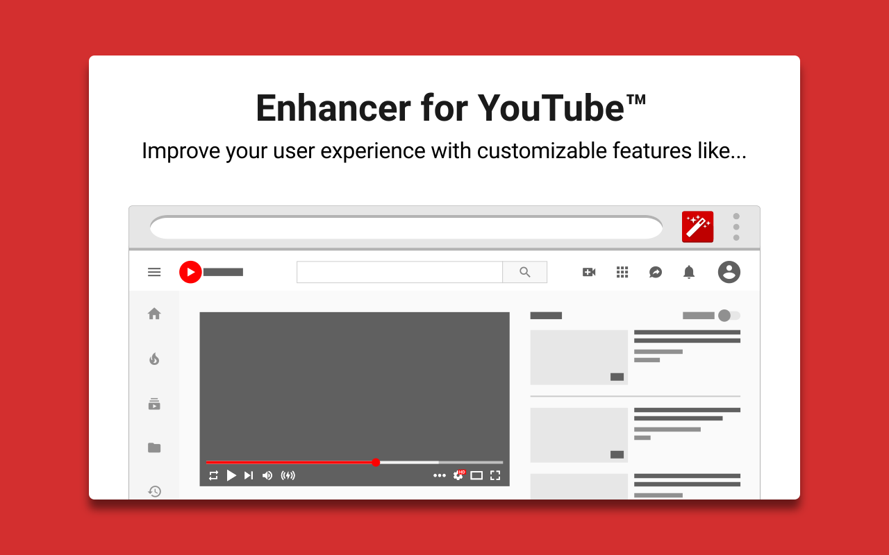 YouTube™增强工具 插件截图