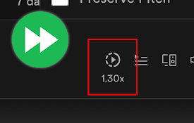 Spotify 播放速度