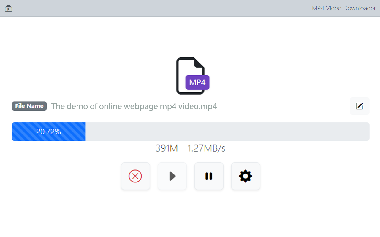 FetchV – M3U8/HLS视频下载器 插件截图