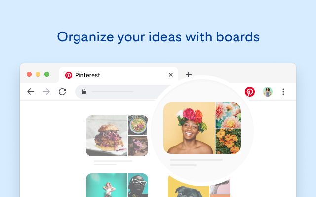 收藏到 Pinterest 插件截图