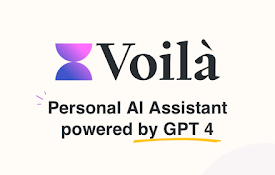 Voila – AI助手、副驾驶和AI作家