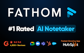 Fathom AI谷歌Meet笔记记录器