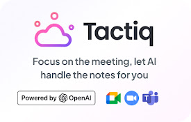 Tactiq：适用于 Google Meet、Zoom 和 MS Teams 的 AI 会议记录工具
