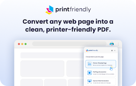PrintFriendly – 打印、PDF 和网页截图 Chrome 插件